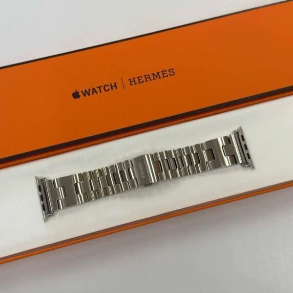 ☆即決 未使用 レア グランH サティネ Apple Watch Hermes 46mm 45mm 44mm シンプルトゥール