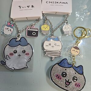ちいかわ しまむら バッグチャーム リフレクター キラキラチャーム 3点