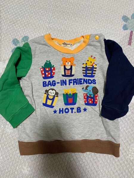 トレーナー トップス ミキハウス ホットビスケッツ 90