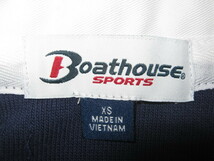 ★古着 美品 Boathouse SPORTS ボートハウス スポーツ ラグビージャージ ラガーシャツ XS ボーダー柄 紺色×水色 大きめ メンズのMぐらい★_画像9