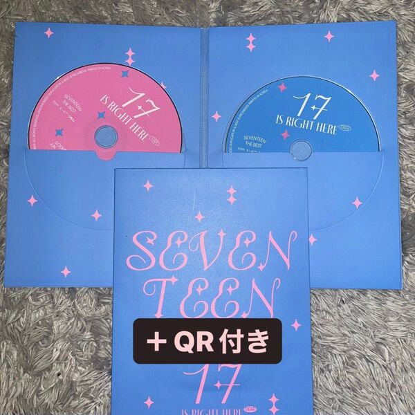 SEVENTEEN セブチ ベストアルバム CD 17 IS RIGHT HERE アルバム CDのみ