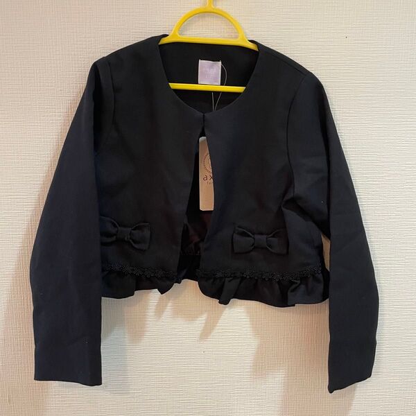 【新品・タグ付き】axes femme 黒色 リボン ジャケット