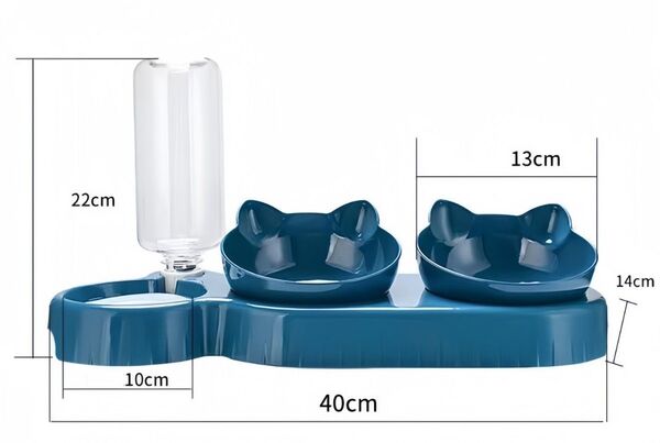 犬 猫 兼用 食器 ペット 餌やり 皿 猫食器 ペットボウル 碗 自動給水 フードボウル エサ入れ 餌入れ 水入れ 水やり ボウル