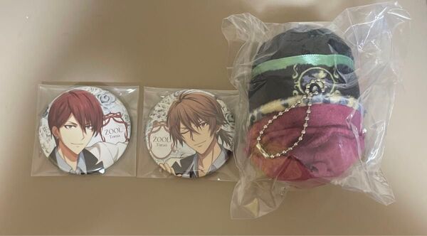 アイナナ アイドリッシュセブン spoon もちマス 虎於 トウマ 缶バッジ
