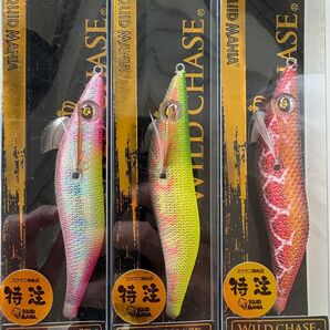 スクイッドマニア ワイルドチェイス 3.0号 3本