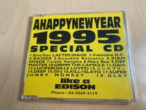【非売品・幻の商品】A HAPPY NEW YEAR 1995 SPECIAL CD/GLAY SIAM SHADE KILL=SLAYD レア 入手困難 /検索用 DVD グッズ Blu-ray 栄喜 淳士_画像1