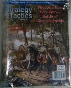 DG/STRATEGY&TACTICS NO.218/THE AMERICAN CIVIL WAR:BATTLE OF CHANCELLORSVILLE/新品駒未切断/日本語訳無し