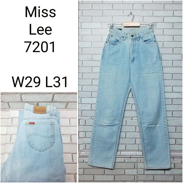 【Miss Lee】リー 7201 ストレートデニムパンツハイウエスト ビンテージ