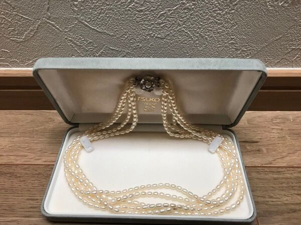 お祝い パールネックレス パール ケース付 結婚式 卒業式 入学式