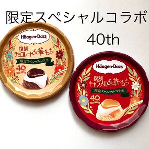 ハーゲンダッツ 蓋 40周年 限定スペシャルコラボ フタ2個【匿名配送】