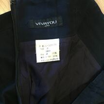 VIVA YOU タイトスカート Mサイズ 紺色 ネイビー スリット11.5㎝_画像5