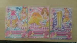 アイカツ 2014 ＰＬ イエロースワン コーデ いちご セット