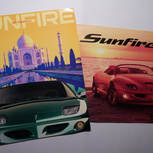 絶版車 本国カタログ ポンティアック サンファイア/Sunfire/コンバーチブル/クーペ/セダン/コンセプトカー リーフレット付き/1997年モデル