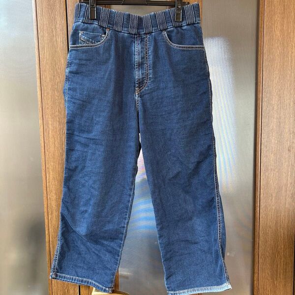 38500円【DIESEL】ディーゼル◆28【ウエストゴム 短丈 ストレッチパンツ】