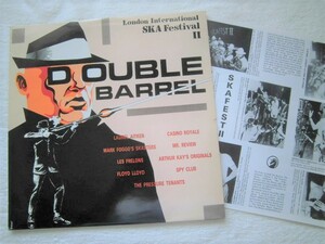 Double Barrel Ska Explosion / Laurel Aitken, Arthur Kay's Originals, Les Frelons, Floyd Lloyd, Spy Club, SKA スカ 1989 UK