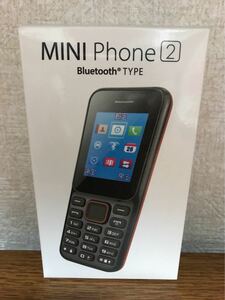  новый товар нераспечатанный [MINI Phone 2 Bluetooth TYPE BLACK( чёрный ) ] стоимость доставки 300 иен ②