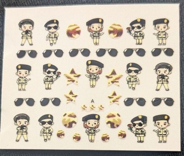 希少品 太陽の末裔 韓流 韓国ドラマ シール ソン・ジュンギ