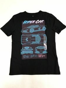 ■ＧＡＰ■新品■150■ギャップ■人気Ｔシャツ■黒■ＵＳＡ■ブラック■1-1