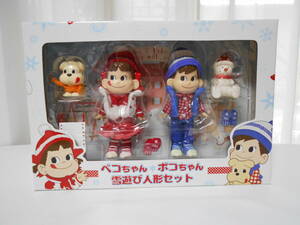 * Fujiya * Peko-chan * Peko-chan poko Chan snow play doll set [ not for sale ]