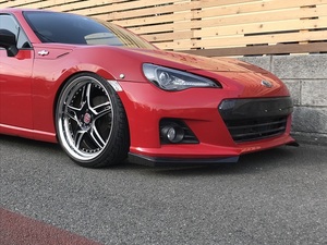 新作 ZC6 　BRZ 前期　フロント　リップ　アンダー　スポイラー　エアロ 2pc　未塗装　日本製