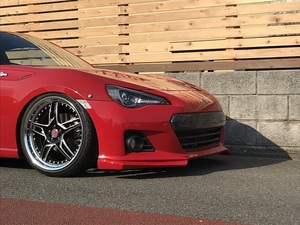 【日本製】 ZC6 　BRZ 前期　フロント　リップ　アンダー　スポイラー　エアロ 2pc　塗装済　