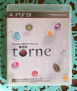 【ほぼ新品！】PlayStation3 専用ソフト torne -トルネ- PS3 PS3用ソフト 地上デジタルチューナー SONY 動作未確認　2012年5月製造版