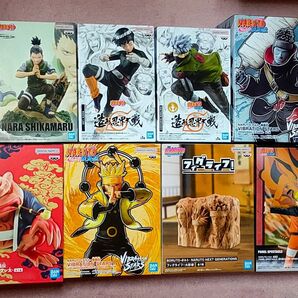 NARUTO ナルト 疾風伝 BANPRESTO FIGURE COLOSSEUM 造形忍界大戦 はたけカカシ 8体セット