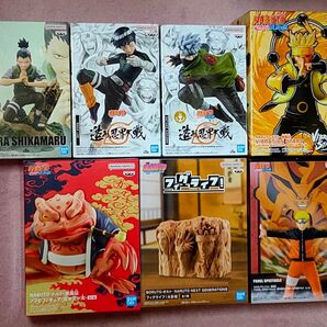 NARUTO ナルト 疾風伝 BANPRESTO FIGURE COLOSSEUM 造形忍界大戦 はたけカカシ 7体セット