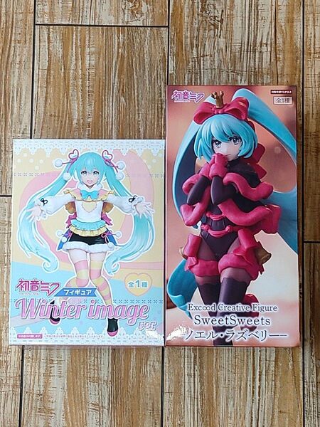 初音ミク Exc∞d Creative Figure ノエル・ラズベリー フィギュア/初音ミク winter image 2体
