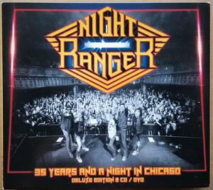 【2CD+DVD】ナイトレンジャー/35 Years And A Night In Chicago: デラックスエディション輸入盤
