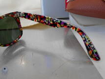 レイバン RayBan ウェイファーラー WAYFARER サングラス RB2140-1020 お洒落 限定 デッドストック品 RARE PRINTS SPECIAL SERIES_画像7