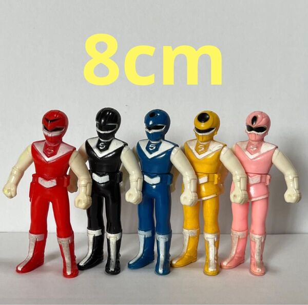 ☆マスクマン ミニソフビ 8cm 5体セット☆