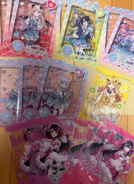 ホロライブ ファミマコラボ クリアポスターA5サイズ 18枚