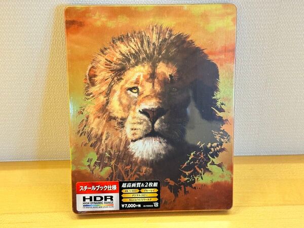【Amazon 限定スチールブック 未開封新品】ディズニー映画 ライオン・キング 実写版 ブルーレイ