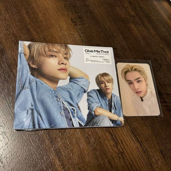Wayv give me that digipack 新品未開封 mumoトレカ付き