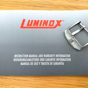 Luminox 純正尾錠&説明書