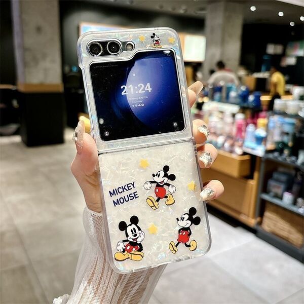 Galaxy Z Flip6ケース カーバー かわいい スマホケース