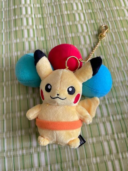 【沖縄限定】そらとぶピカチュウぬいぐるみ(小) ポケットモンスター ストラップ