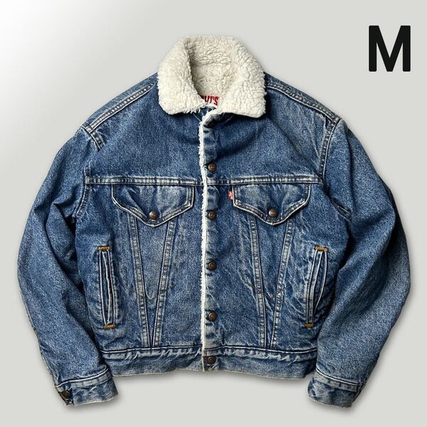 Levi's ボアジャケット usa製 M デニムジャケット リーバイス