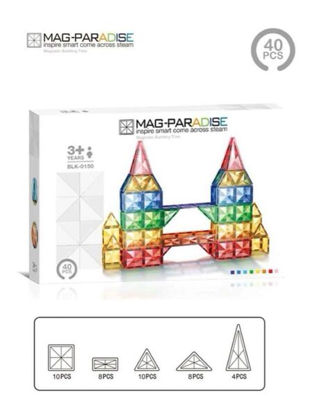 マグネットブロック 40PC