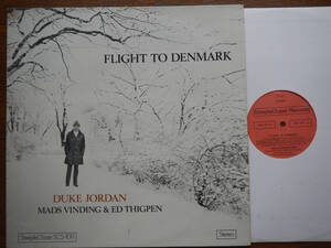 【LP】DUKE JORDAN(SCS1011端典STEEPLECHASE1974年FLIGHT TO DENMARK)