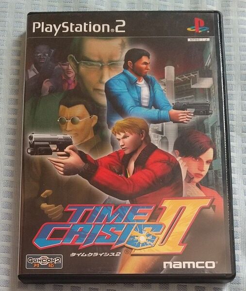 PS2 プレイステーション2 タイムクライシス2 説明書傷み
