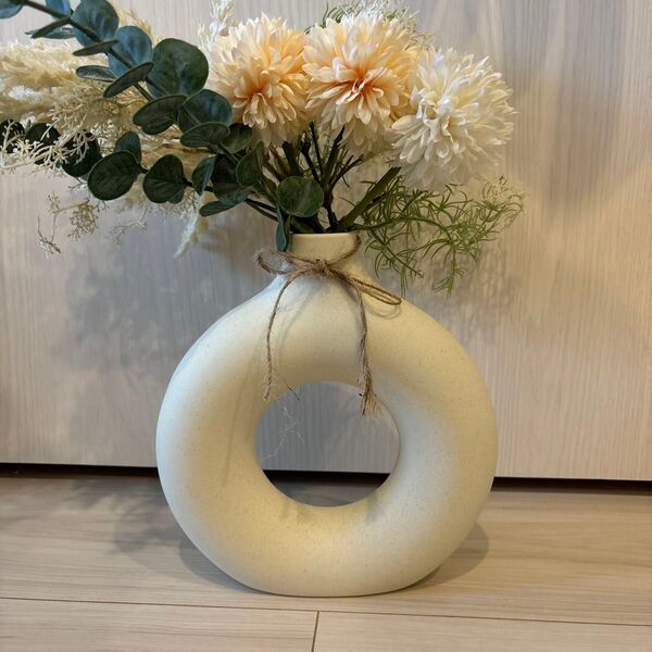 美品 和風にも洋風にも!フラワーベース フェイクフラワー アートフラワー 造花