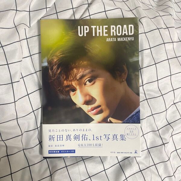 ☆新田真剣佑 1st写真集 UP THE ROAD☆ カード付き