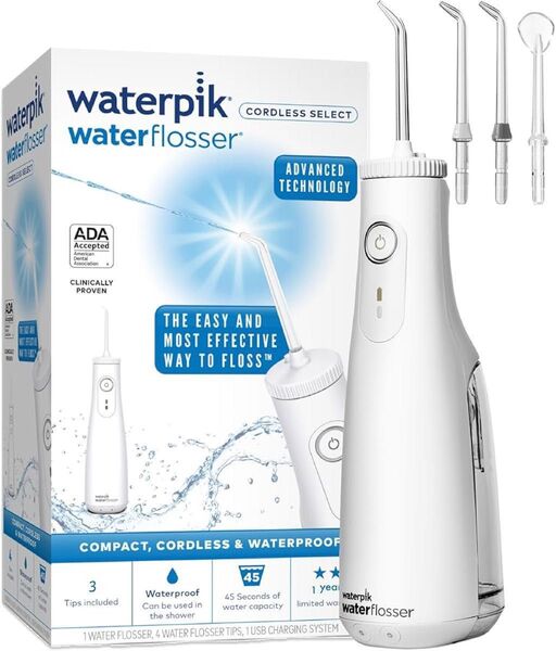 【正規品】 世界シェアNo.1 日本対応 口腔洗浄器 ジェットウォッシャー Waterpik ウォーターピック コードレスセレクト