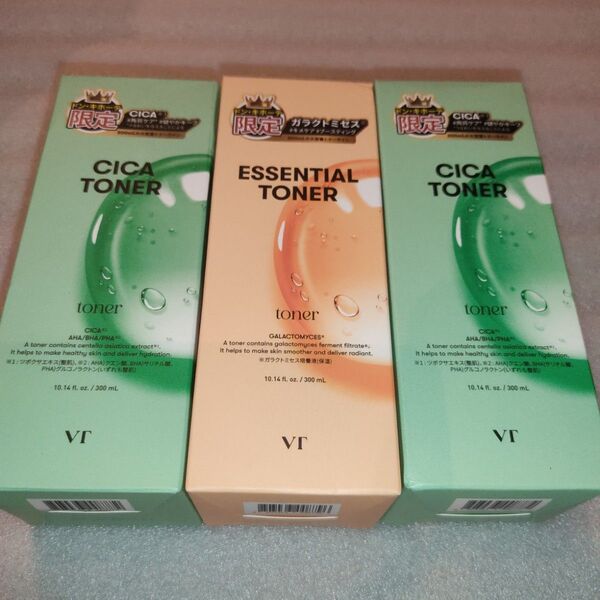 VT CICA TONER 300mlx2ESSENTIAL TONER 300mlx1ドン・キホーテ限定