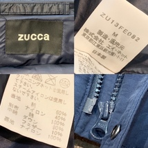 日本製 美品 ZUCCA 60/40クロス ダウンベスト M （ズッカ 60/40 _画像2