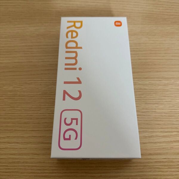 Redmi 12 5G XIG03 6.8インチ メモリー4GB ストレージ128GB ミッドナイトブラック au