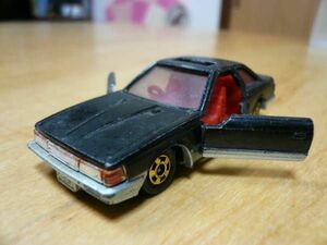 トミカTOMICA　トヨタ　ソアラ　2800GT　黒　日本製