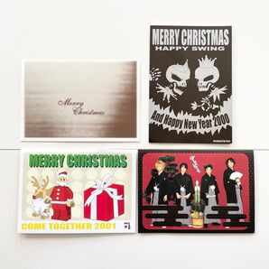 GLAY ファンクラブ クリスマスカード+CD メッセージカード 5枚